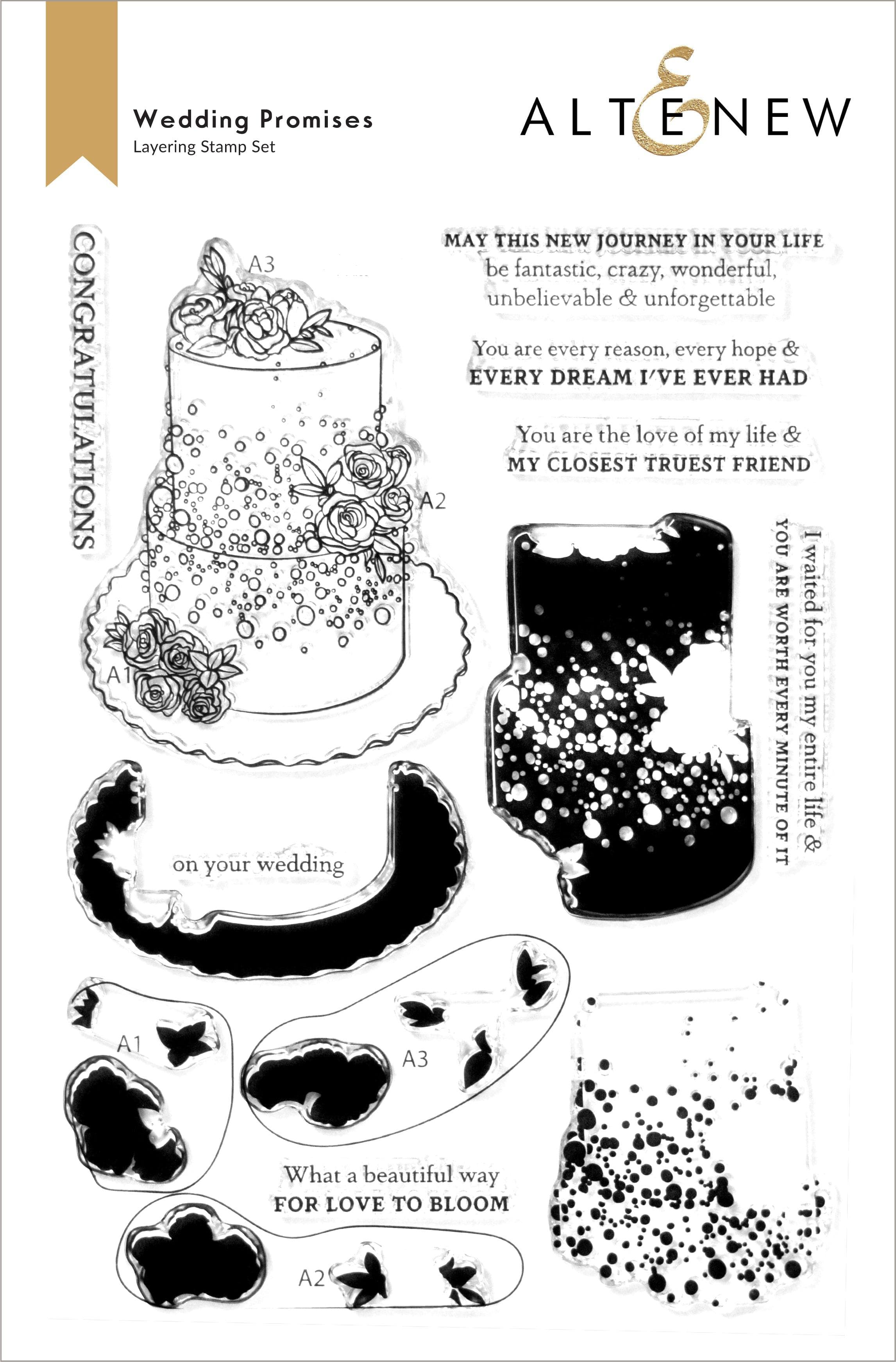 altenew-wedding-promises-stempelset-hochzeit-6x8 image 8