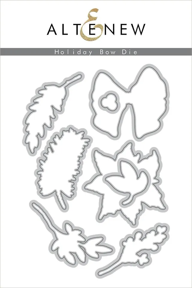 altenew-dies-holiday-bow-stanzschablonen-8-teilig-schleife image 1