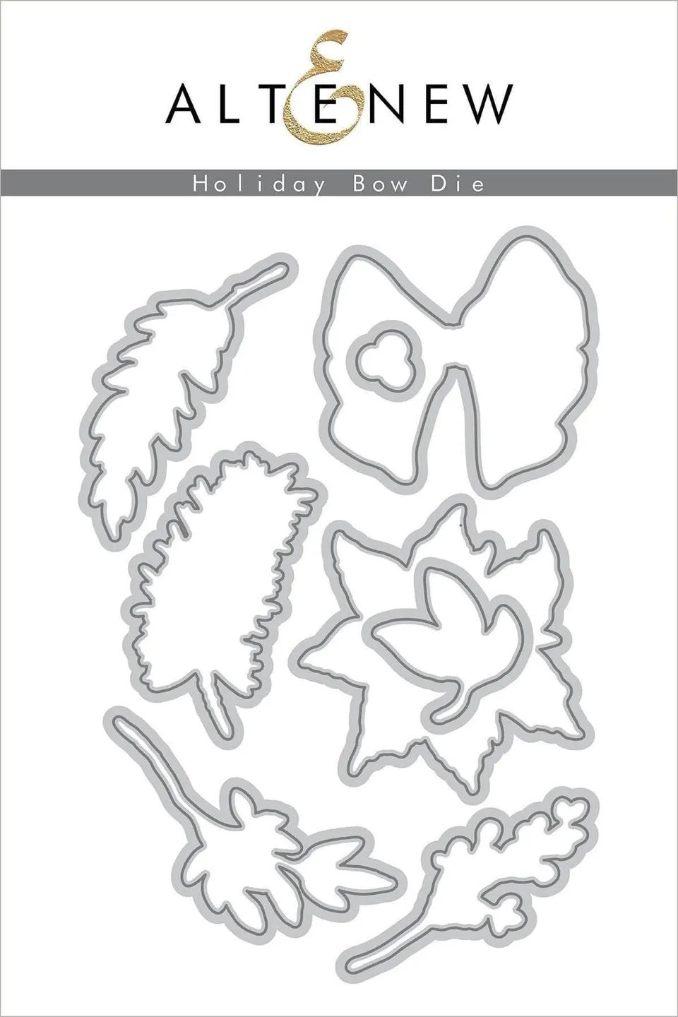 altenew-dies-holiday-bow-stanzschablonen-8-teilig-schleife image 1