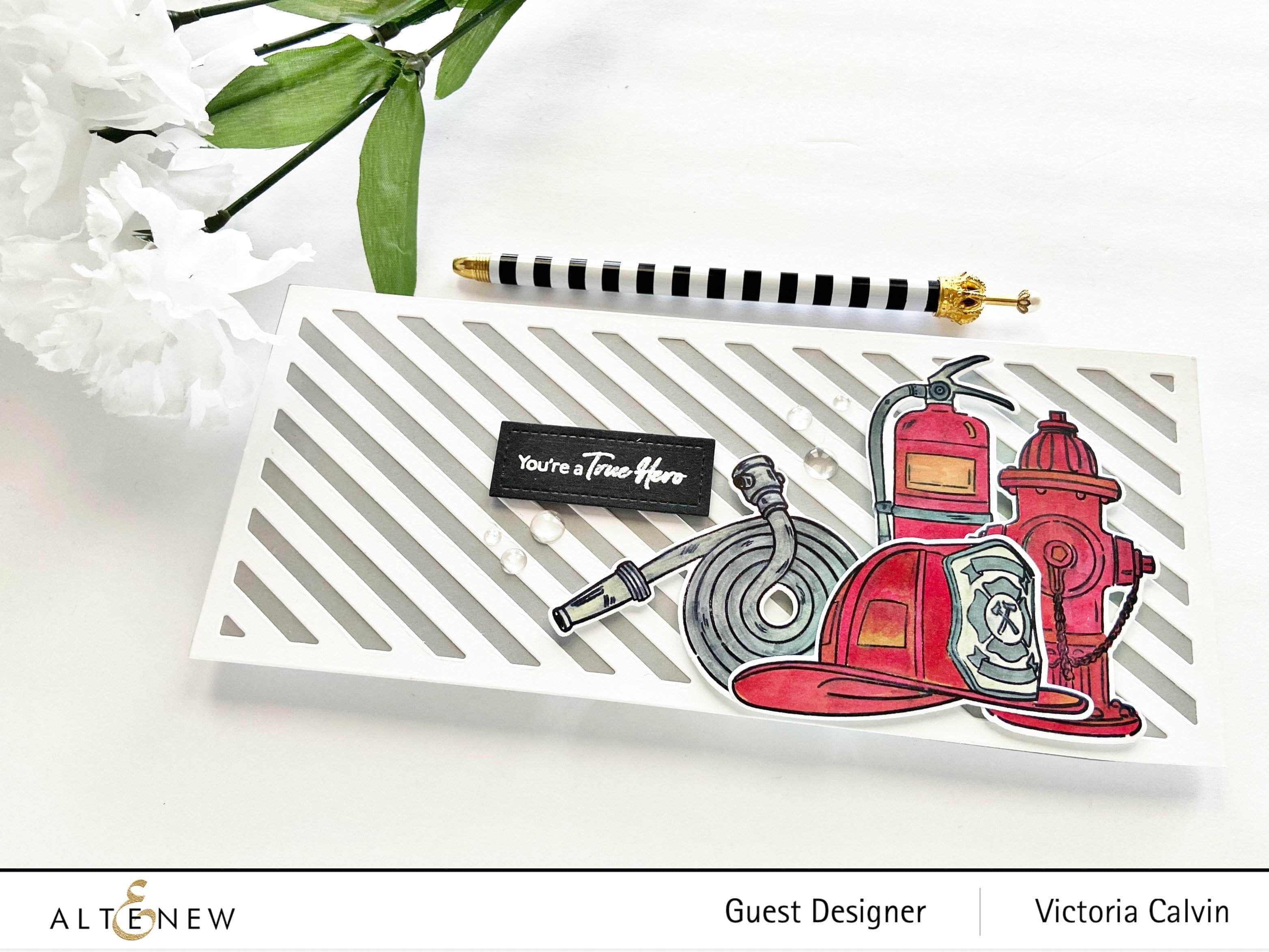 altenew-firefighter-heroes-stempelset-feuerwehr-clear-stamps-4x6 image 5