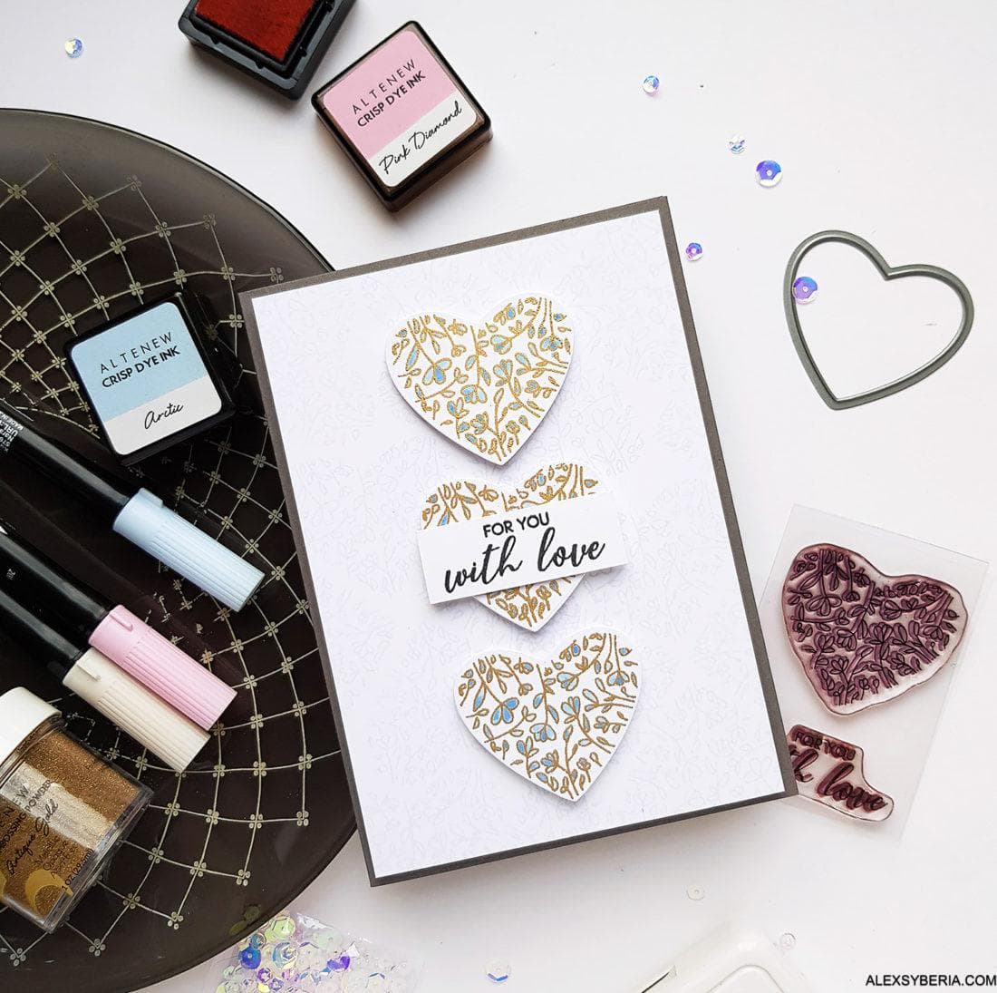 altenew-magnolia-heart-stempel-stanzen-set-herz-mini image 7