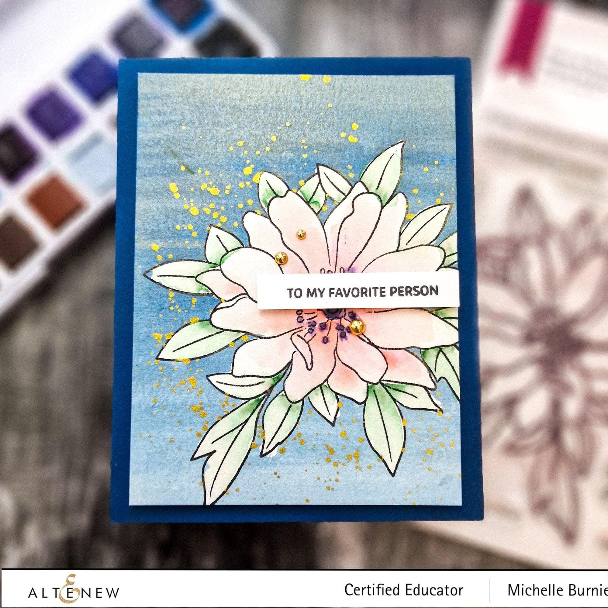 altenew-paint-a-flower-wood-anemone-stempel-marker-bundle image 2
