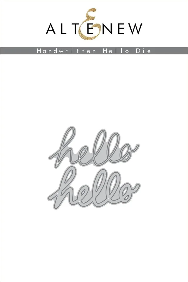 altenew-handwritten-hello-stanzen-set-hello-schriftzug-2-dies image 1