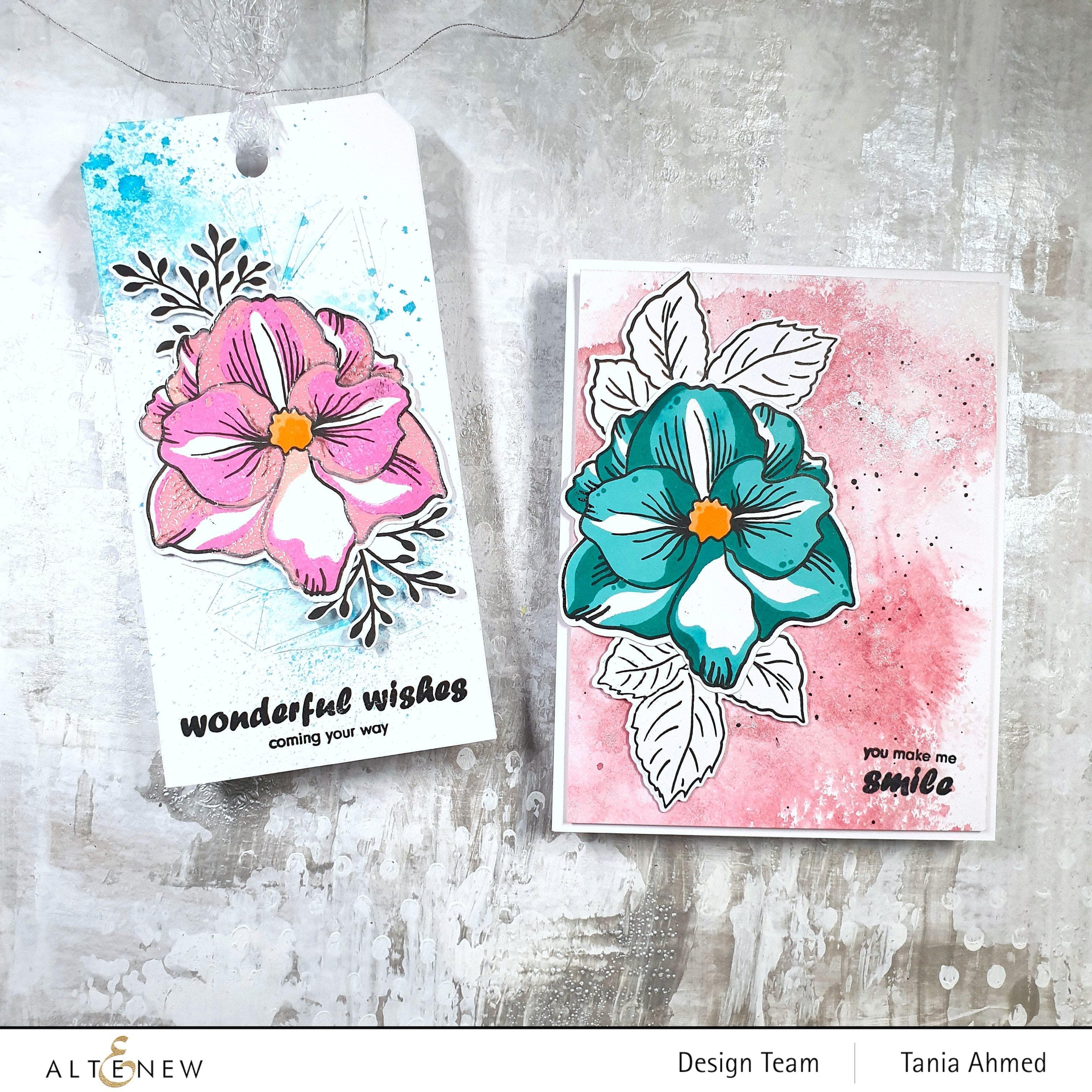 altenew-amaryllis-stencil-schablone-masken-schablone image 5
