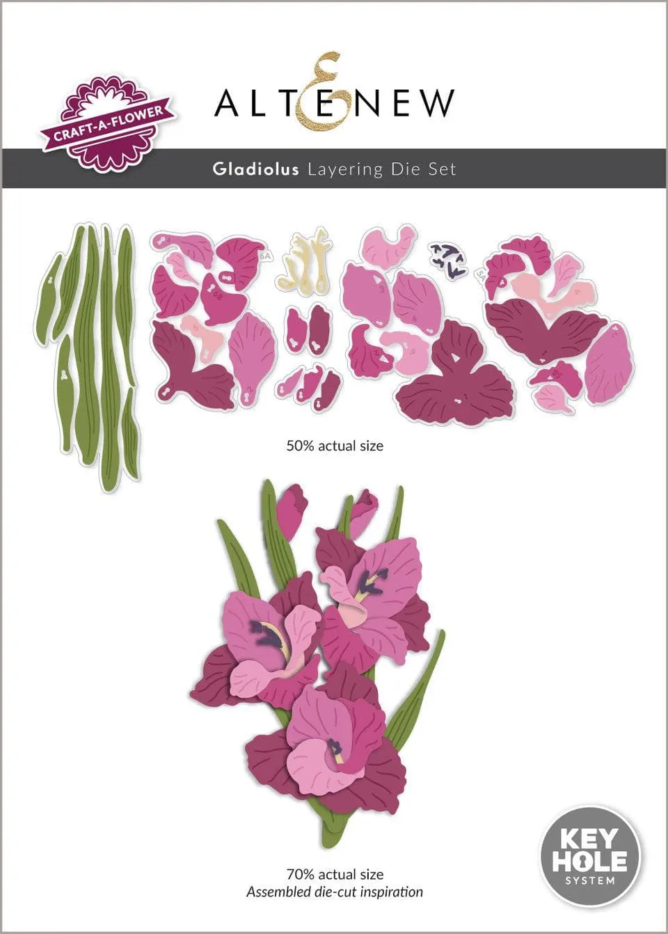 altenew-craft-a-flower-gladiolus-stanzen-blume-layering image 1