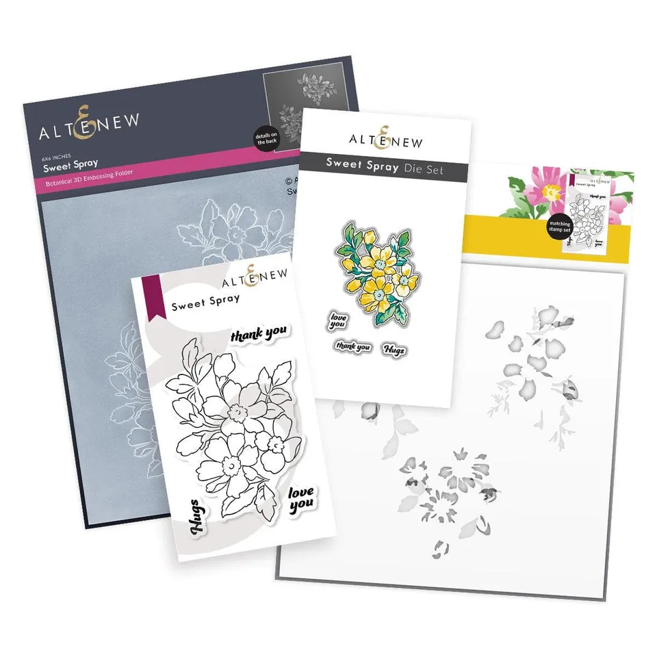 altenew-sweet-spray-pr-gefolder-3d-floral-bundle image 1