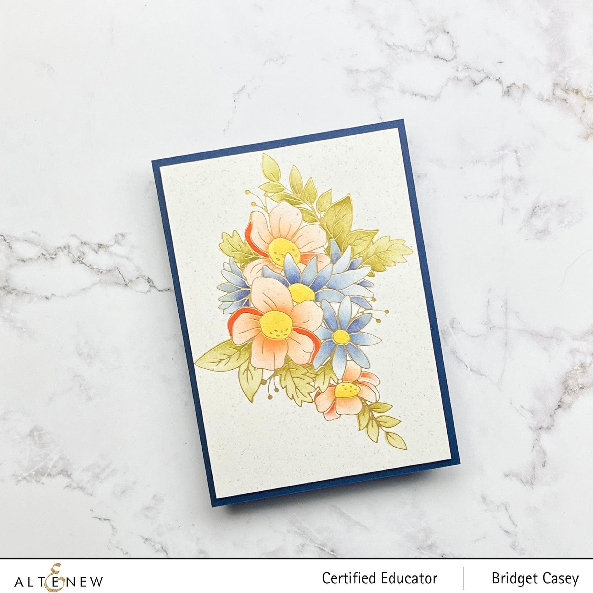 altenew-flowery-bouquet-hot-foil-plate-blumenstrauss image 6