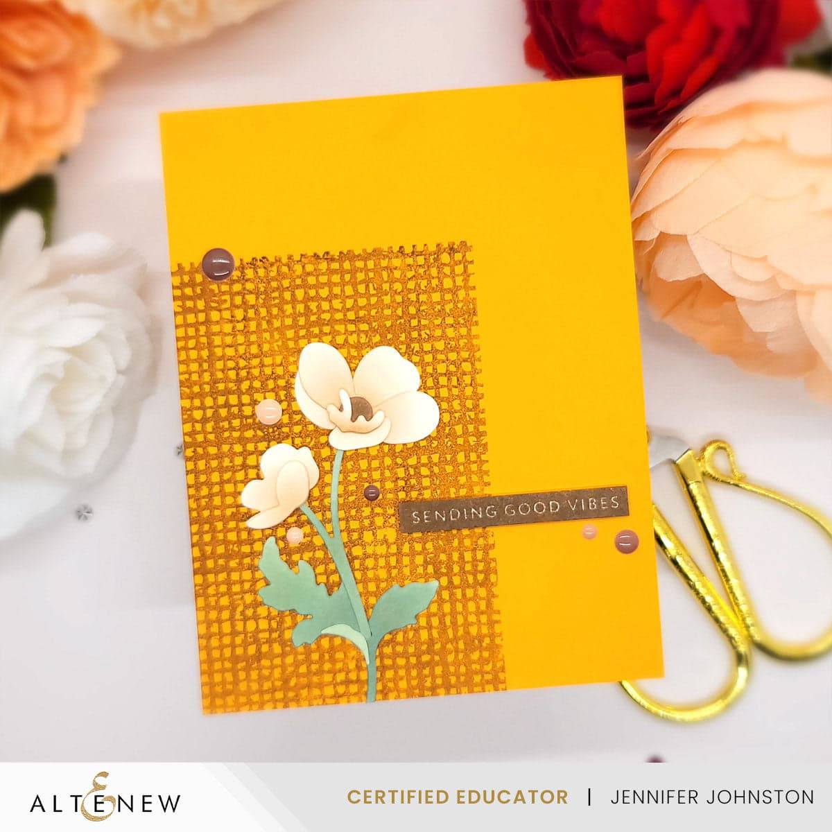 altenew-lemonade-stand-cardstock-bastelpapier-gelb-10-blatt image 2
