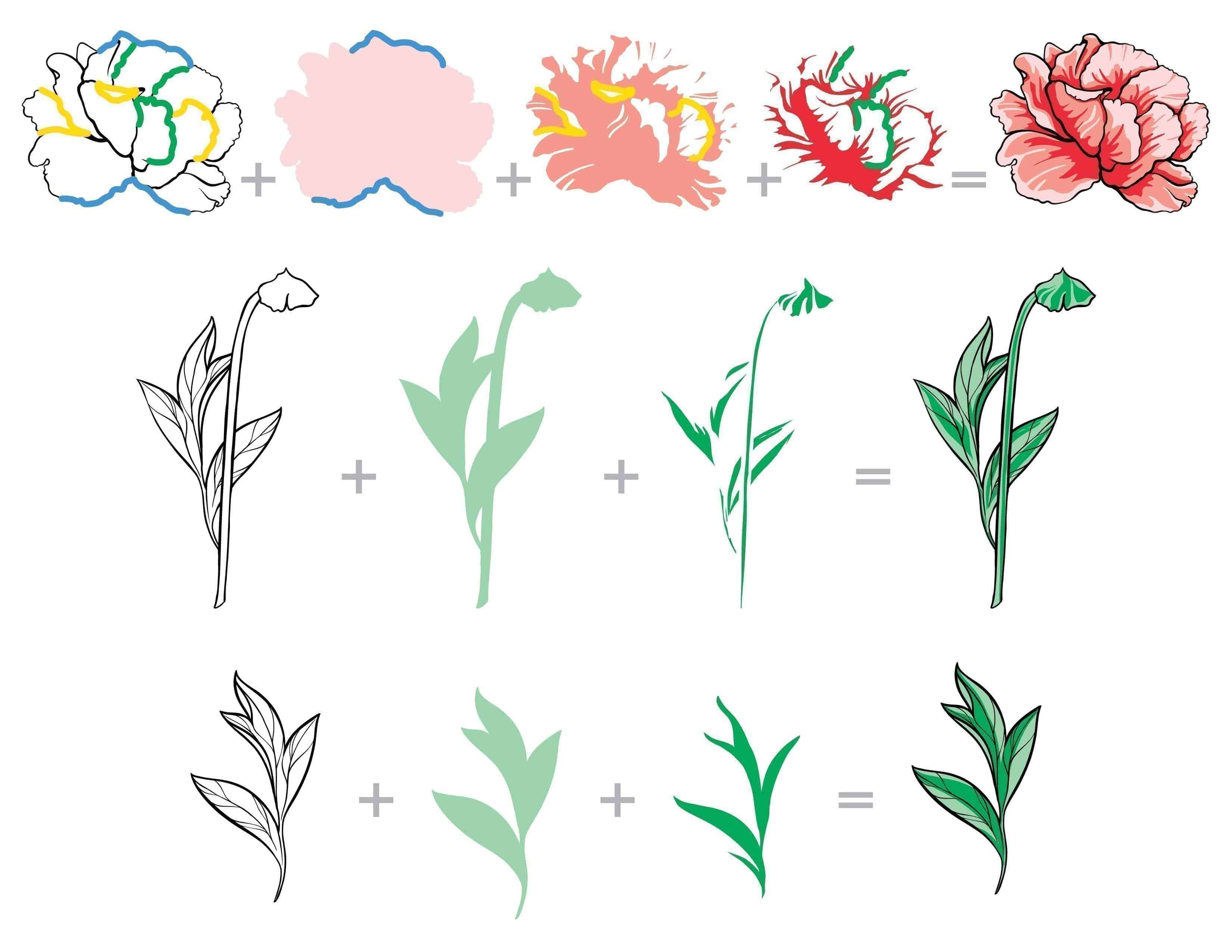 altenew-frilled-petals-stempel-stanzen-bundle-blumen image 5