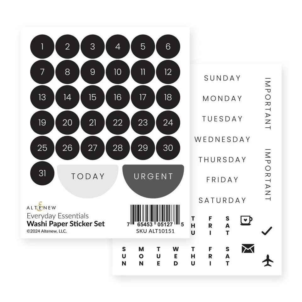 altenew-everyday-essentials-washi-paper-sticker-zahlen-set image 1