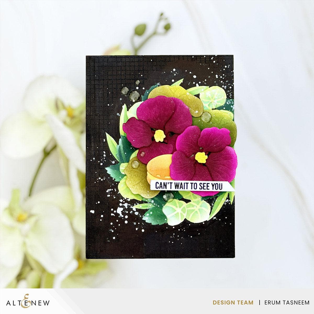 altenew-sweet-nasturtium-layering-dies-blumen-set image 6