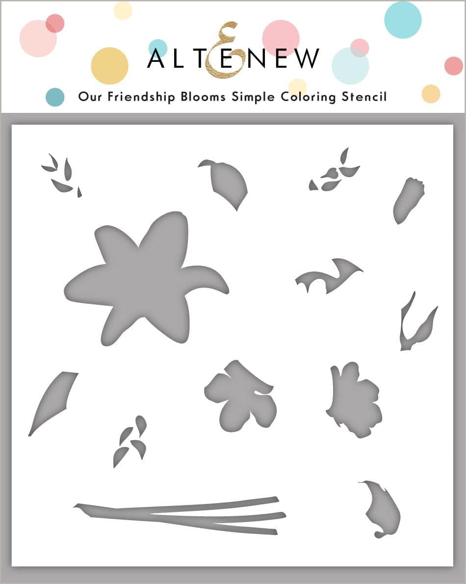 altenew-our-friendship-blooms-schablone-blumen image 1