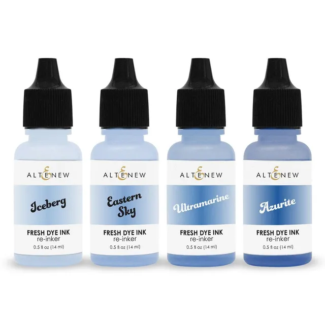 altenew-lapis-lazuli-fresh-dye-ink-reinker-complete-bundle-blau image 1