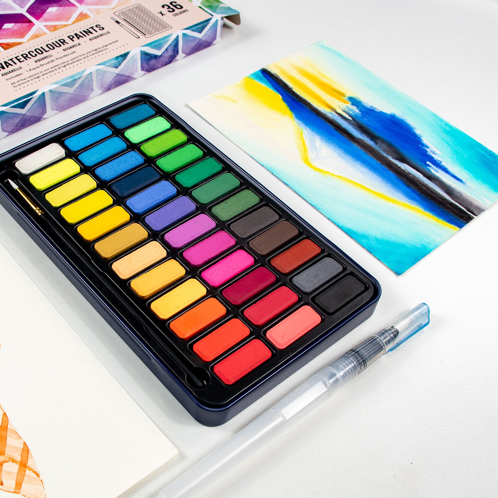 stationery-island-watercolour-paints-aquarellkasten-36-farben image 2