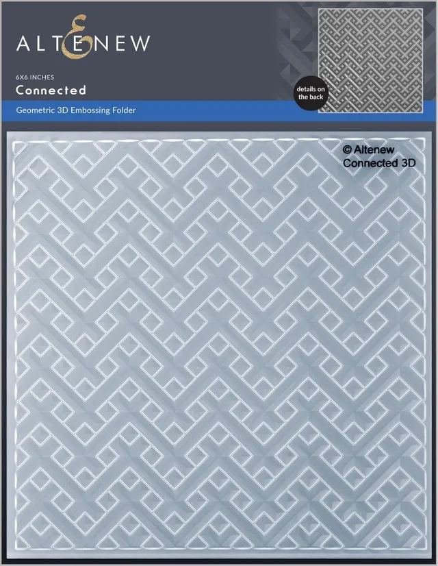 altenew-connected-3d-pr-gefolder-6x6-rauten-geometrie image 1