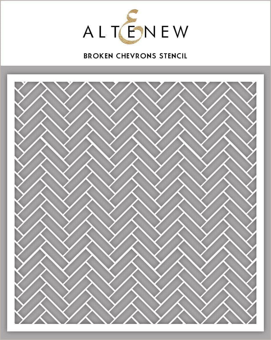 altenew-broken-chevrons-schablone-6x6-zoll-hintergrund image 1