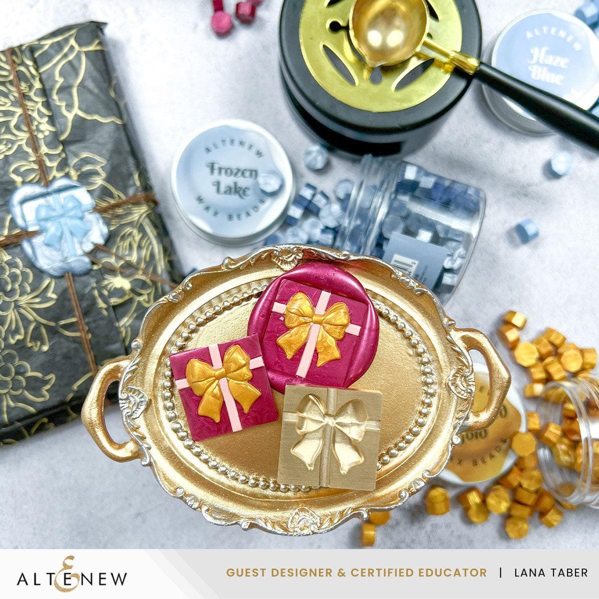 altenew-wax-warmer-set-siegelwachs-schmelzer-mit-l-ffel image 4