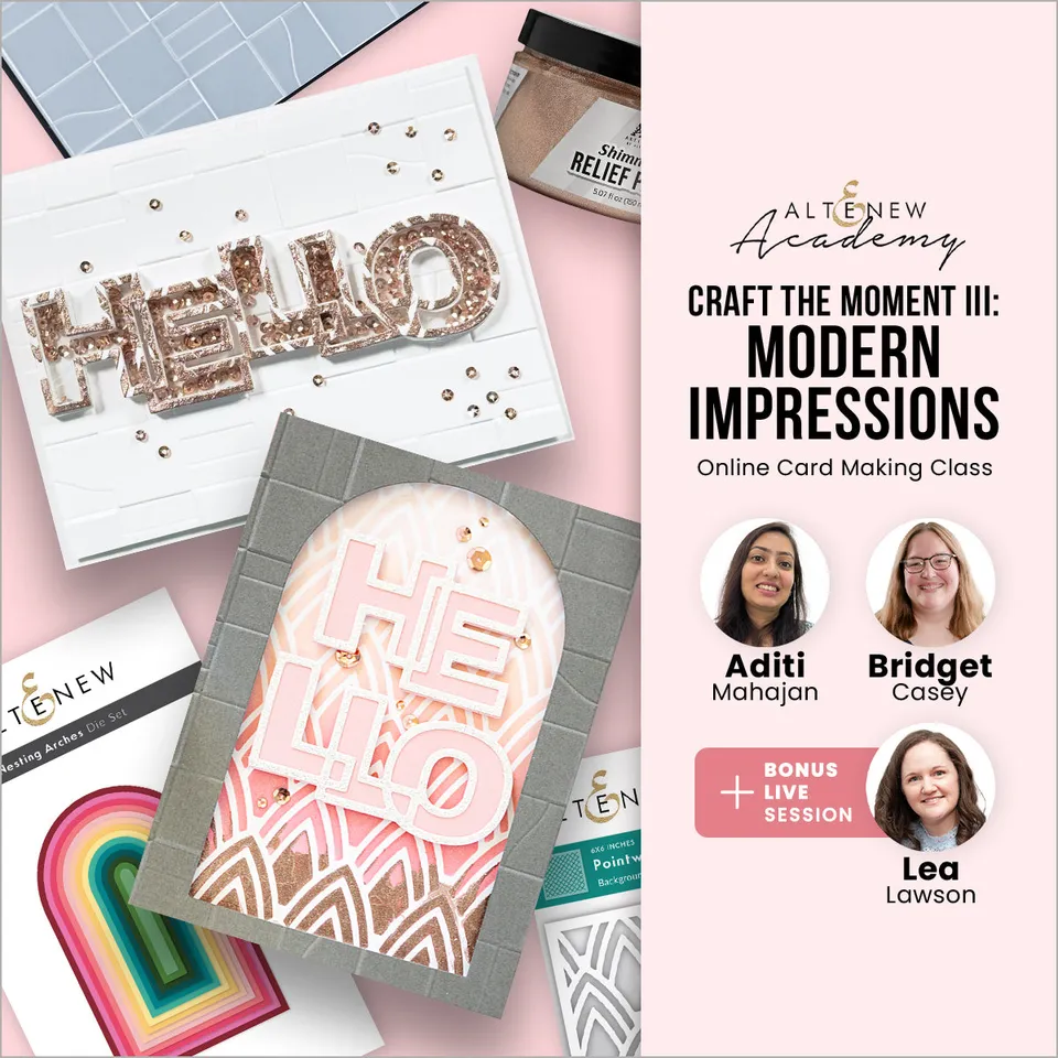 altenew-craft-the-moment-iii-modern-impressions-workshop-kit image 1