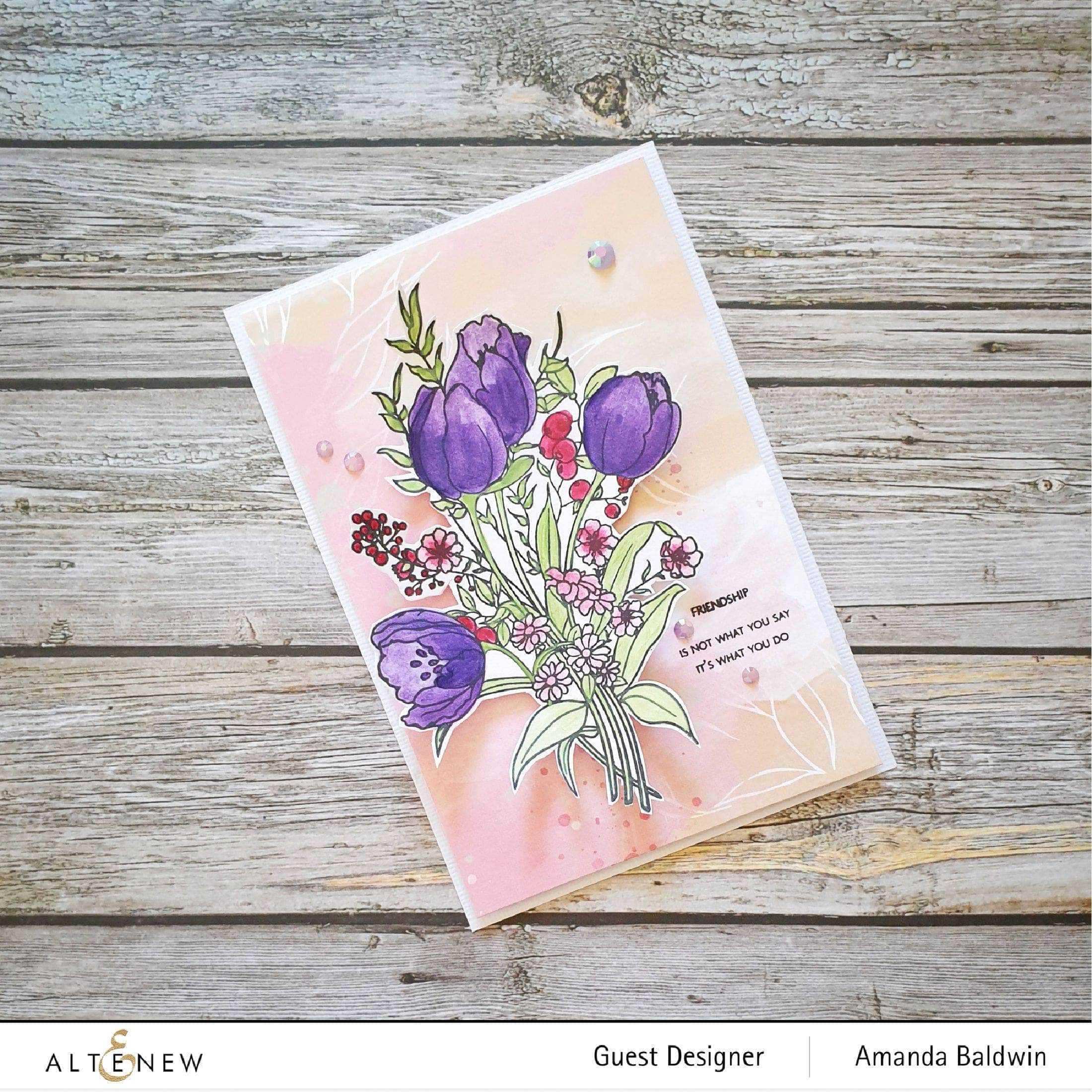 altenew-paint-a-flower-tulips-stempelset-outline-4x6 image 5