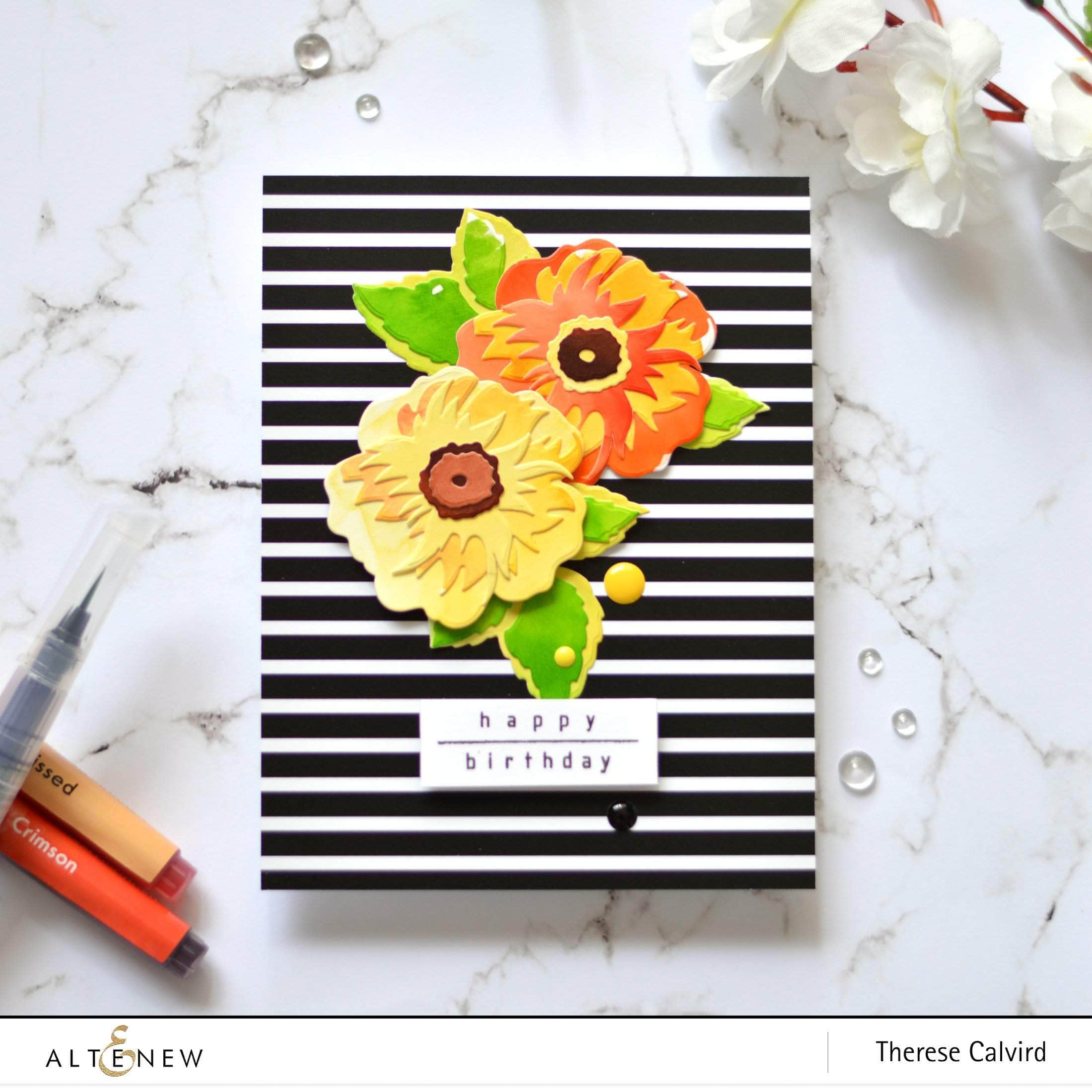 altenew-amazing-astrology-floral-3d-stanzen-bundle image 7