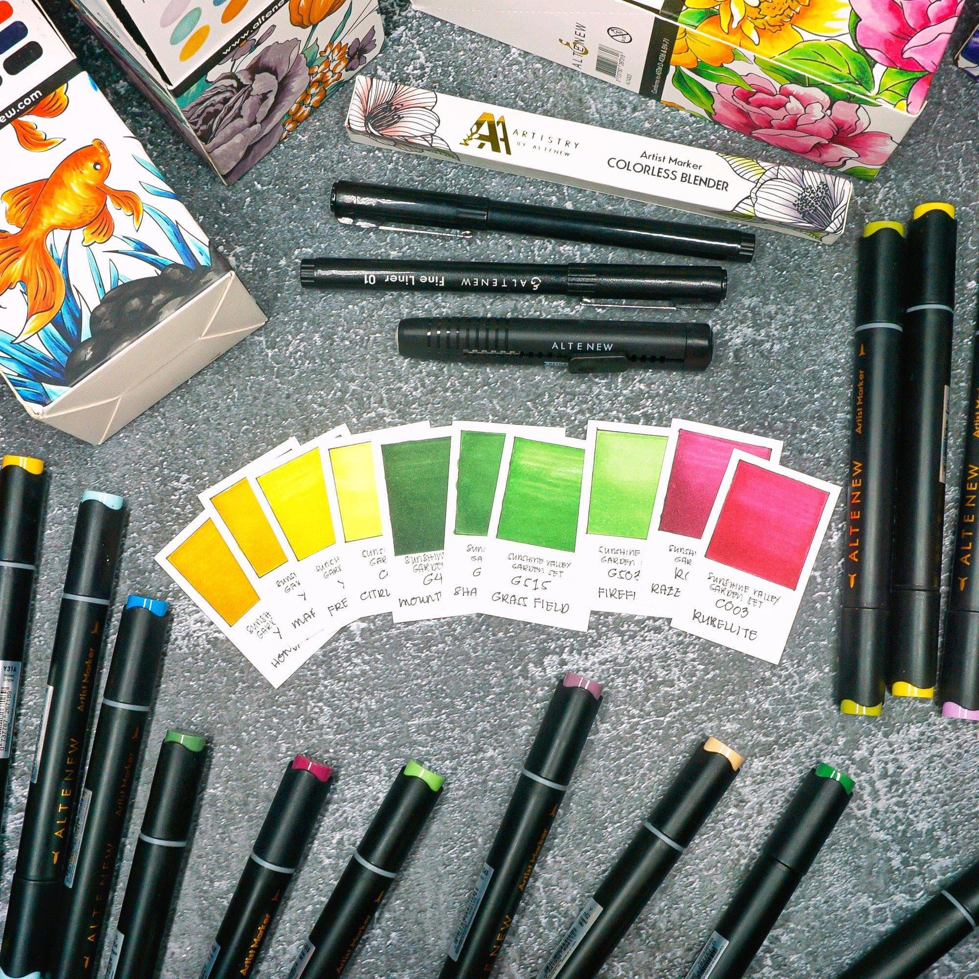 altenew-artist-in-you-coloring-101-alkoholmarker-onlinekurs image 2