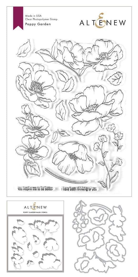 altenew-poppy-garden-stempel-stanzen-schablonen-bundle-mohn image 1