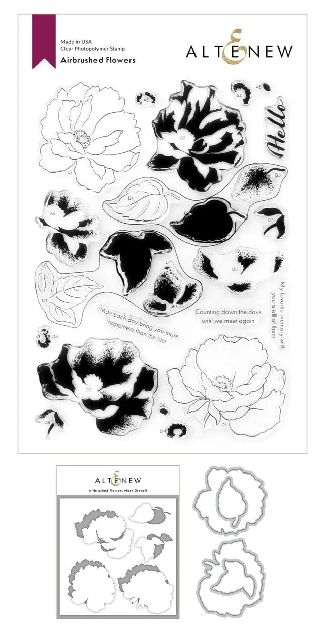 altenew-airbrushed-flowers-mask-stencil-blumen image 1