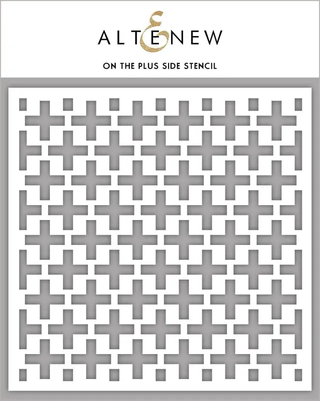 altenew-on-the-plus-side-schablone-6x6-plusmuster image 1