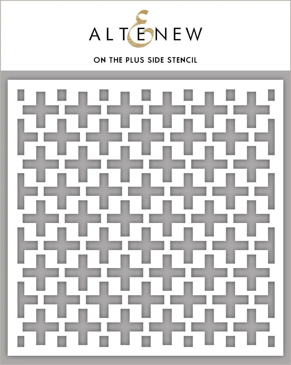 altenew-on-the-plus-side-schablone-6x6-plusmuster image 1