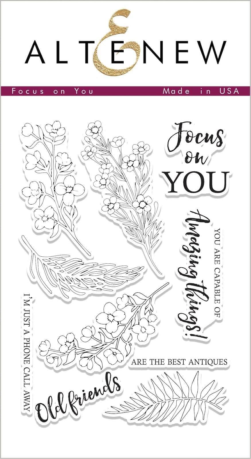 altenew-stamps-focus-on-you-stempelset-10-stempel-floral image 1