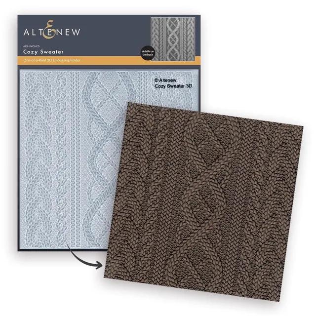 altenew-cozy-sweater-3d-pr-gefolder-strickmuster-15x15cm image 1