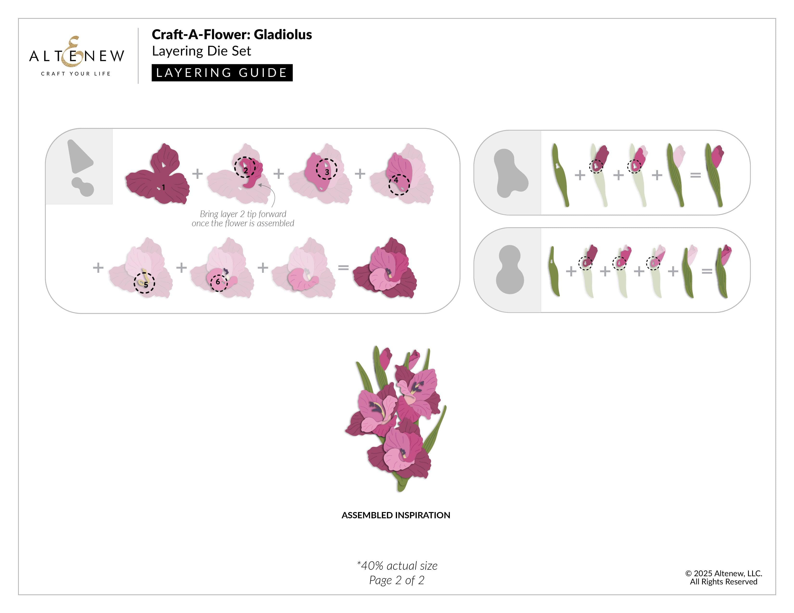 altenew-craft-a-flower-gladiolus-stanzen-blume-layering image 4