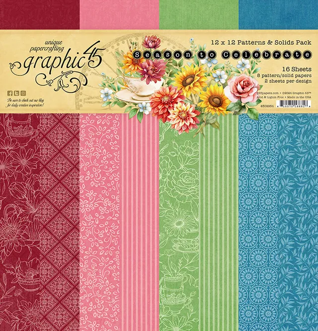 graphic-45-season-to-celebrate-12x12-patterns-solids-papier image 1