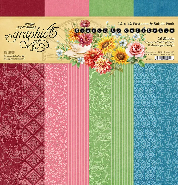 graphic-45-season-to-celebrate-12x12-patterns-solids-papier image 1
