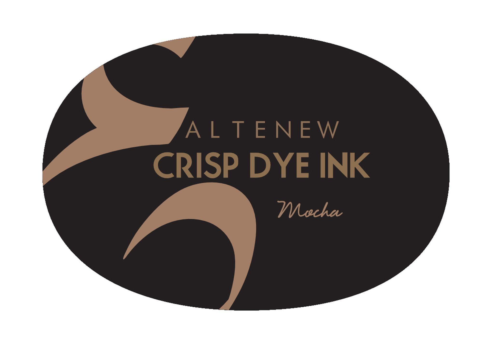altenew-mocha-stempelkissen-braun-crisp-dye-ink-oval image 1