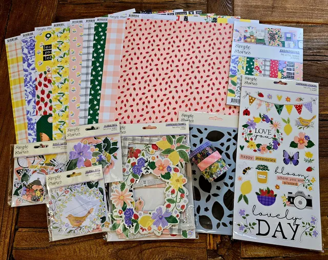 simple-stories-the-little-things-scrapbook-bundle-2-12x12 image 1