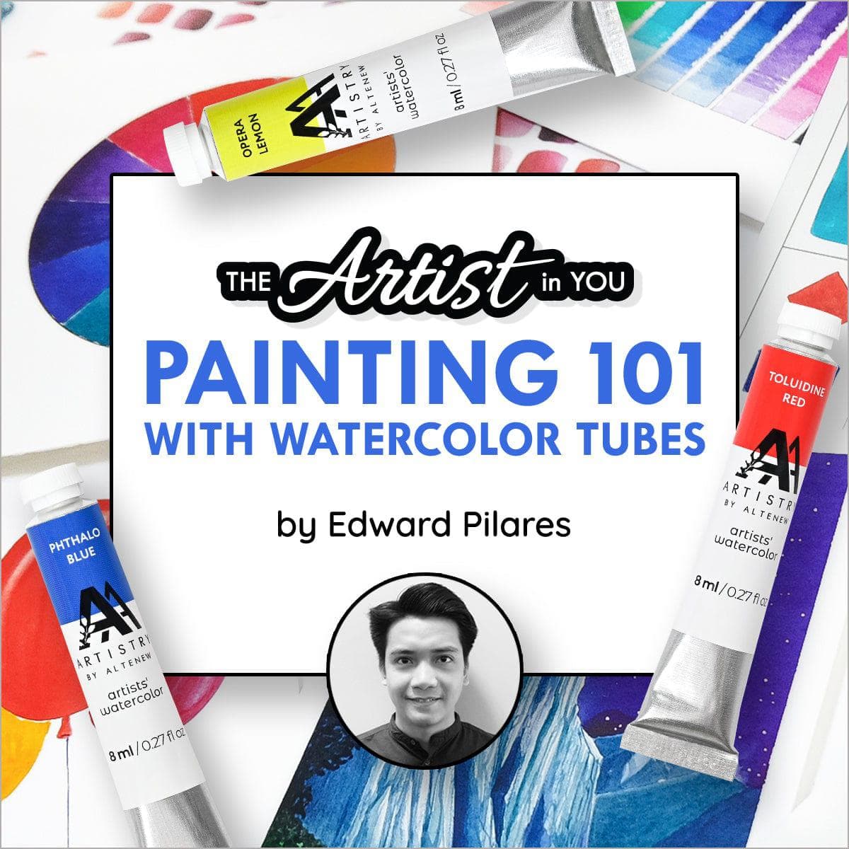 altenew-painting-101-aquarell-onlinekurs-tuben-anf-nger image 1