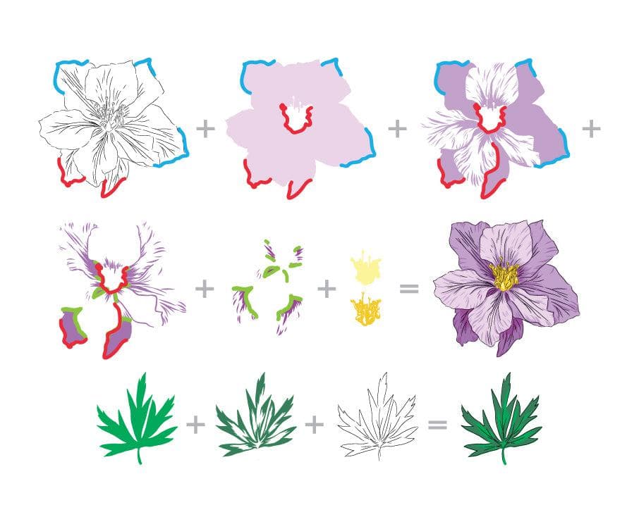 altenew-inks-build-a-flower-larkspur-stempel-stanzen-tinte-bundle image 3