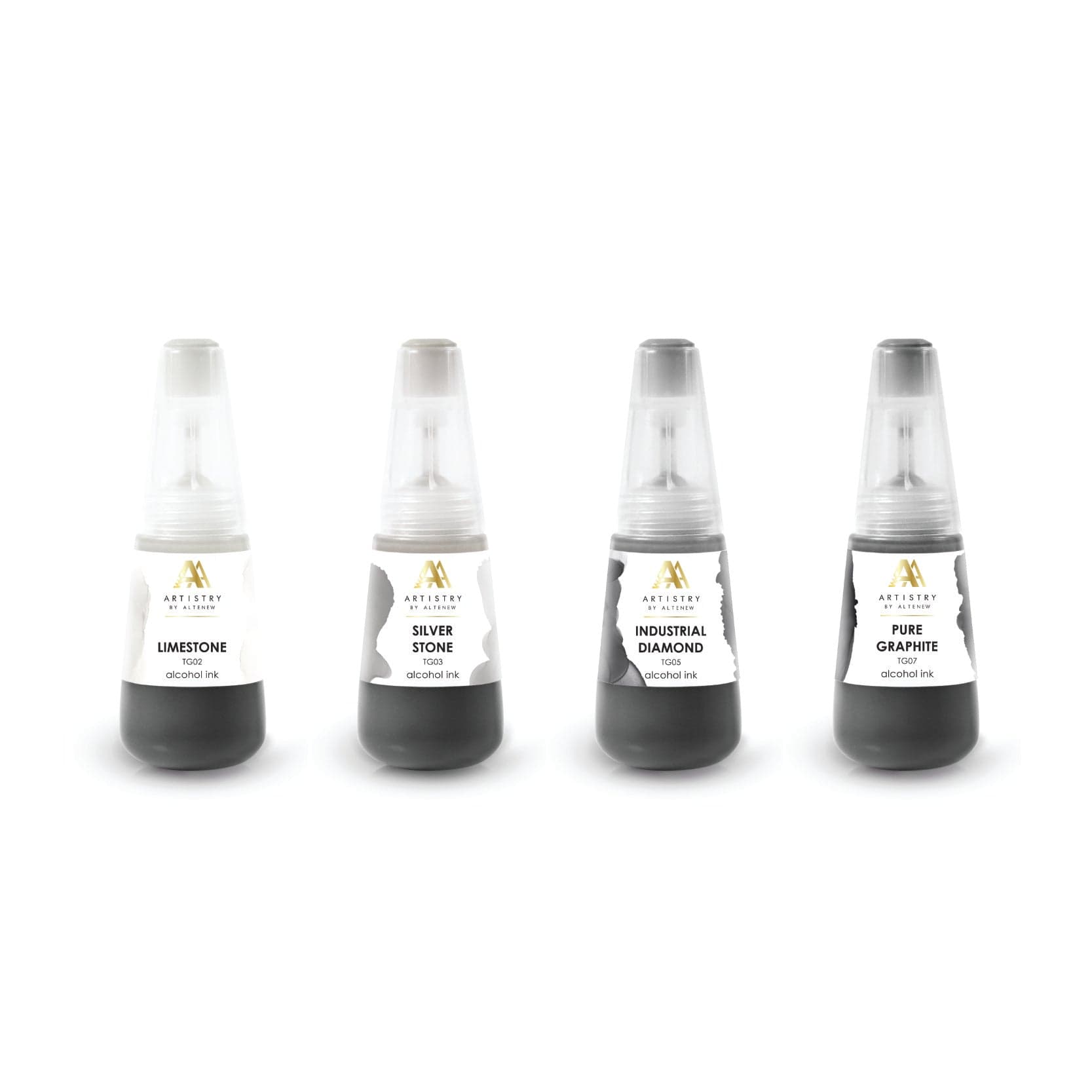 altenew-rock-collection-alcohol-ink-complete-bundle-4x30ml image 1