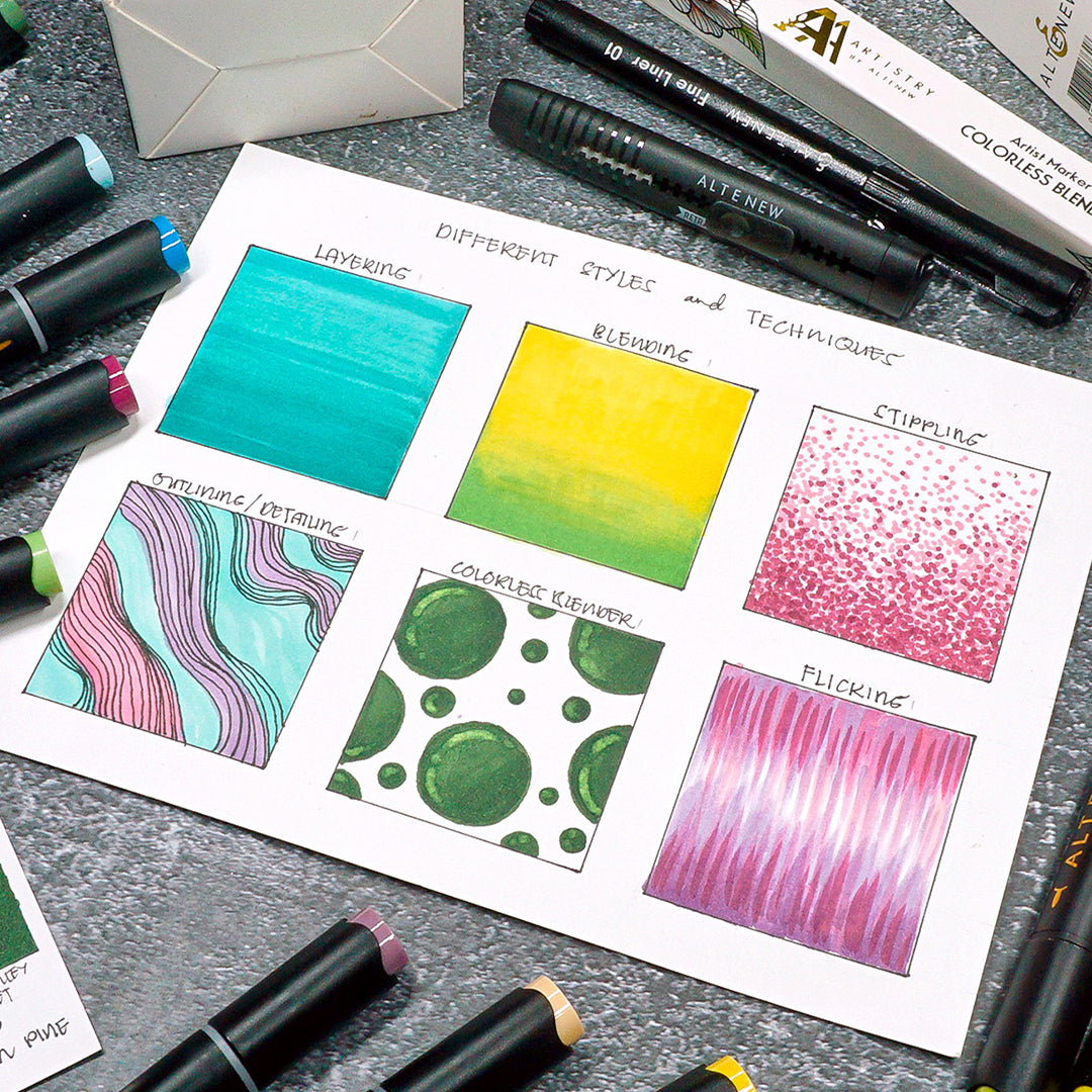 altenew-coloring-essentials-create-with-confidence-marker-set image 4