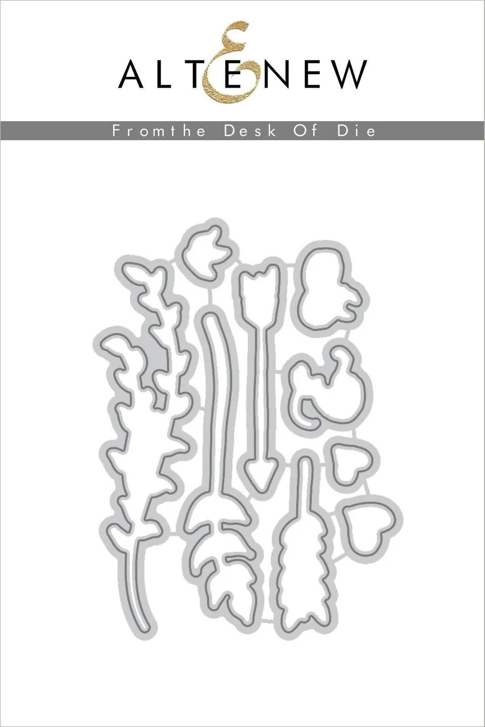 altenew-from-the-desk-of-die-set-stanzen-schrift-9-tlg image 1