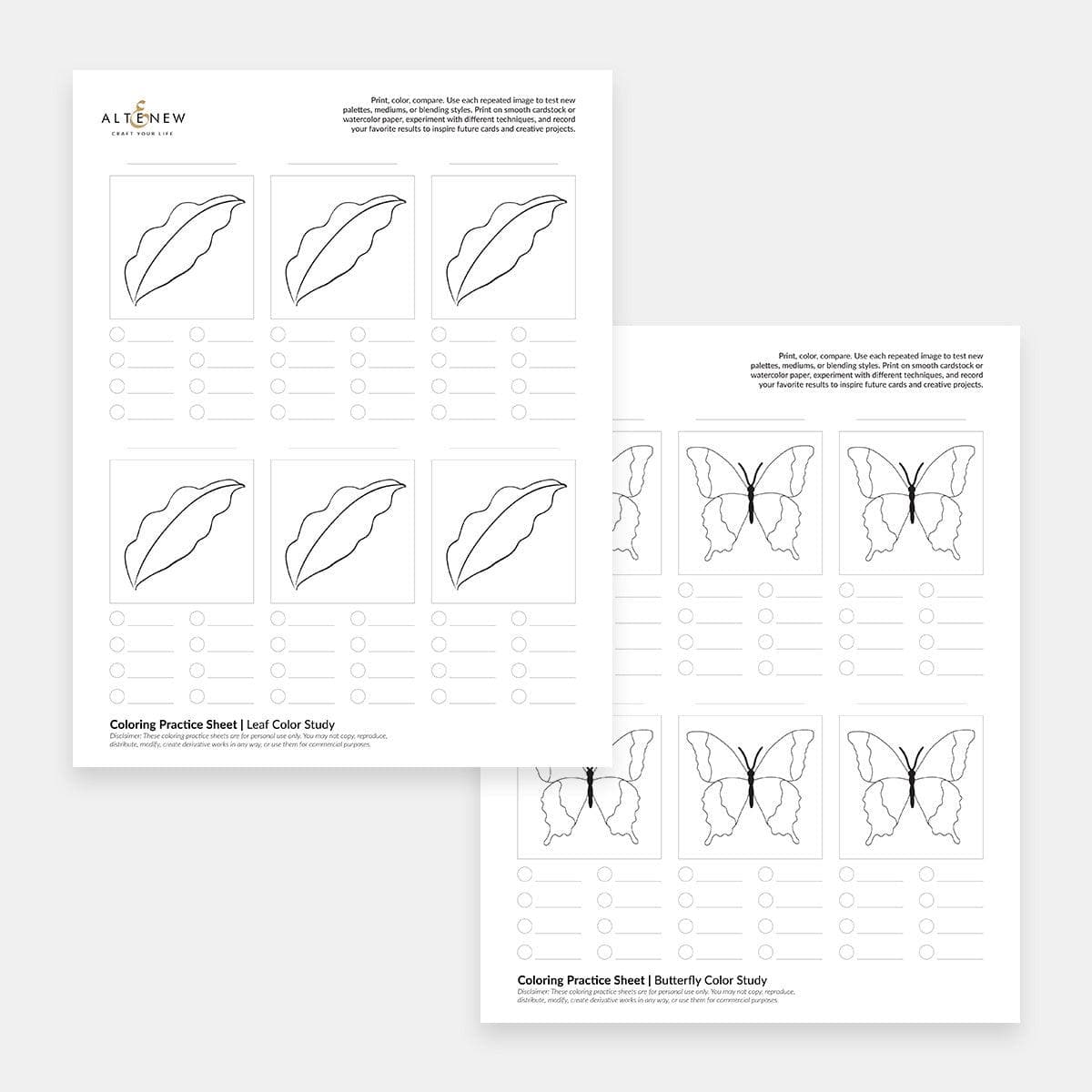altenew-coloring-practice-sheets-vol-1-printable-6-seiten image 6
