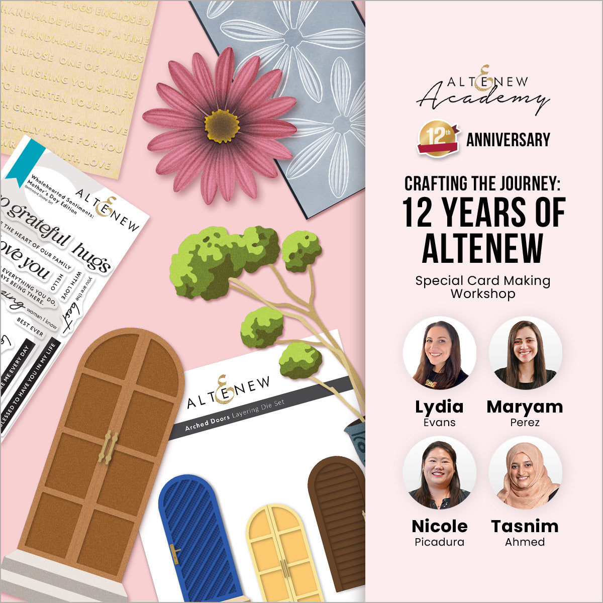 altenew-crafting-the-journey-deluxe-kit-bastelset-floral image 1