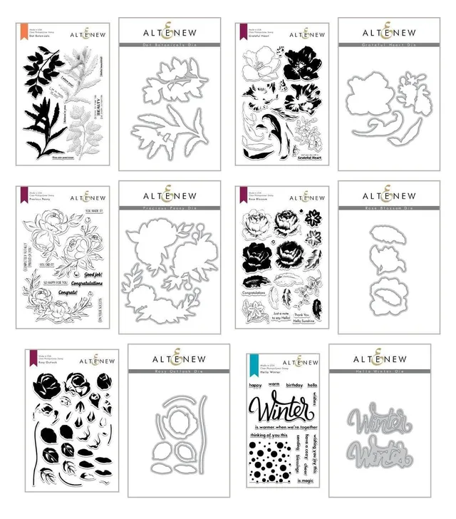 altenew-abundant-vibrance-stempel-stanzen-bundle-12-teilig image 1