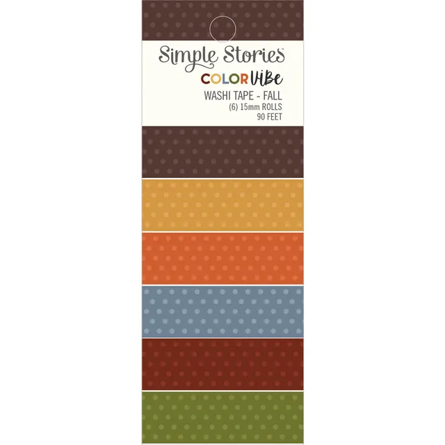simple-stories-color-vibe-fall-washi-tape-6-rollen-15mm image 1