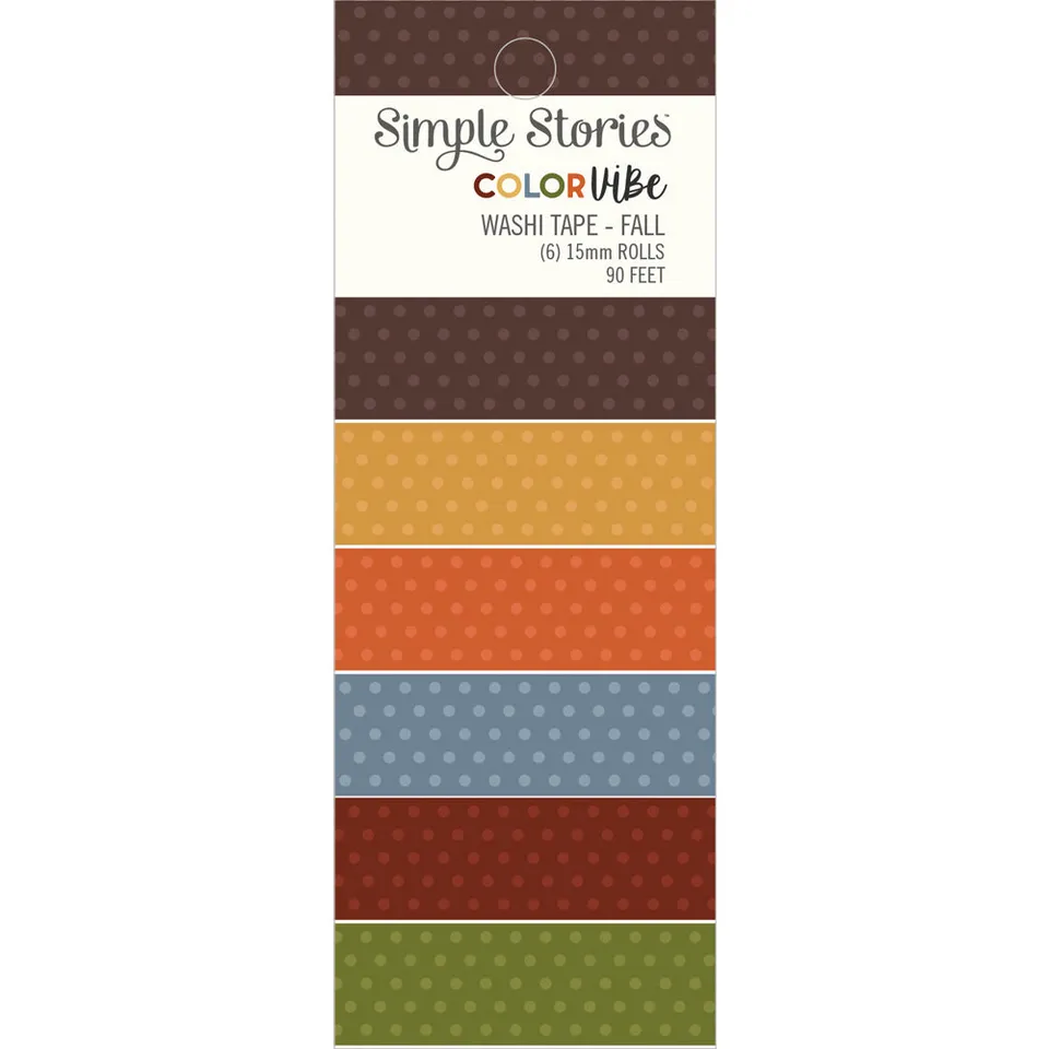 simple-stories-color-vibe-fall-washi-tape-6-rollen-15mm image 1