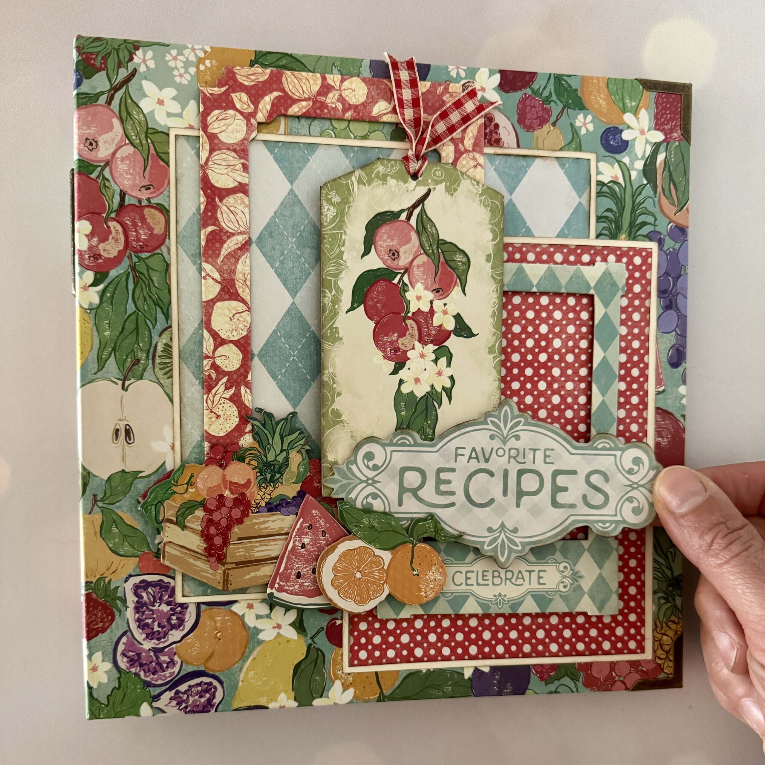 graphic-45-slice-of-life-album-kit-mini-album-rezeptalbum image 4