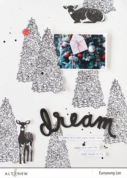 altenew-modern-deer-stempelset-hirsch-winter-4x6 image 8