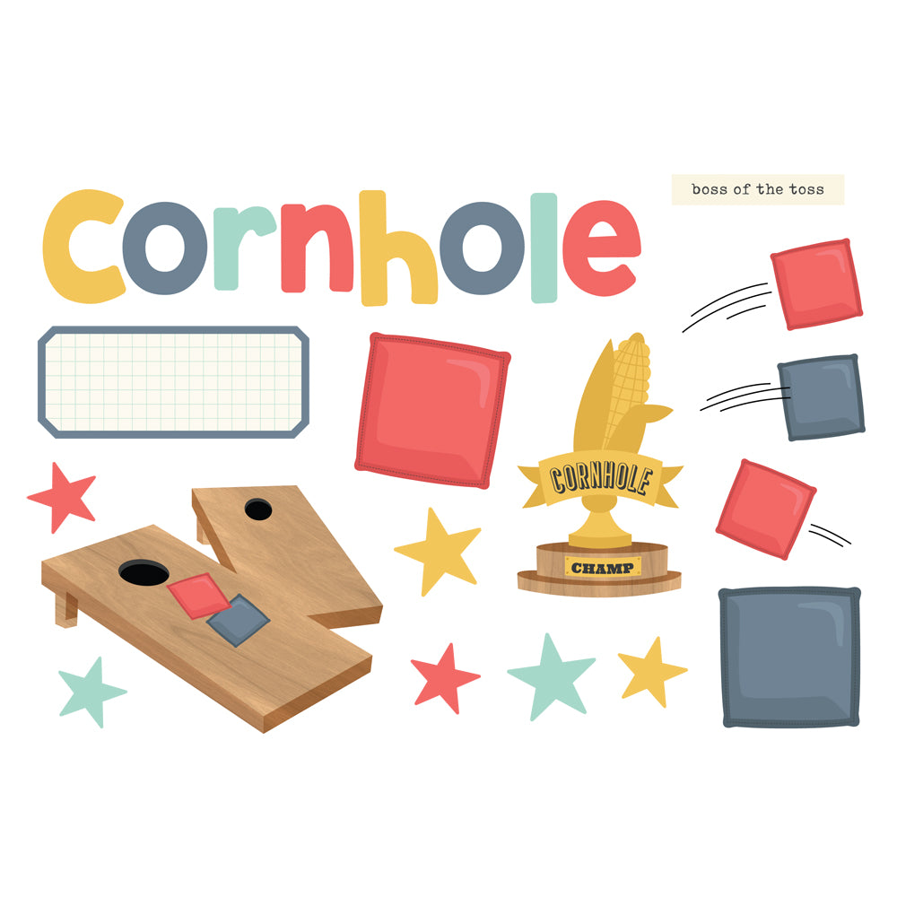 simple-stories-simple-pages-cornhole-stanzteile-16-teile image 2