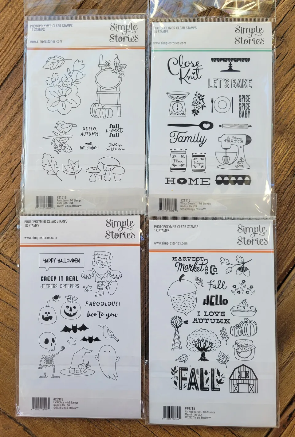 simple-stories-designer-collections-stamp-set-halloween-fall-bundle-stempel image 1